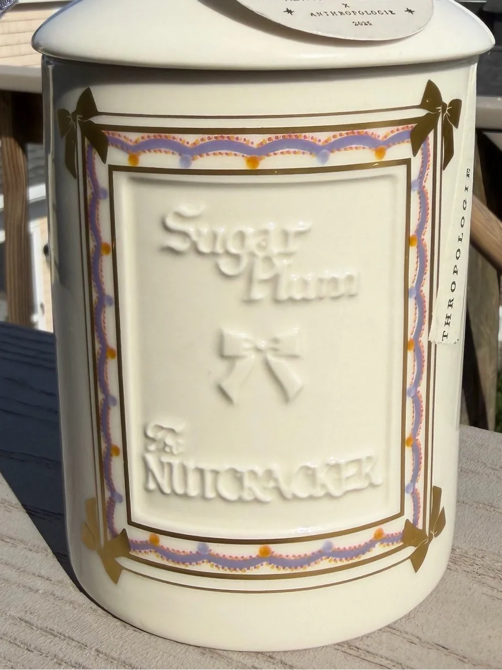 NWT Anthropologie 2025 New York City Ballet Nutcracker Sugar Plum Candle